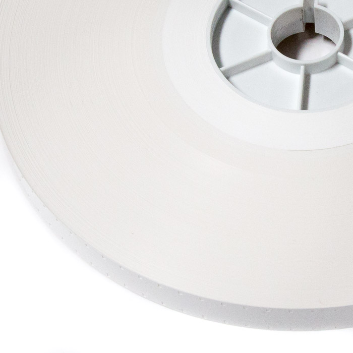 16mm Leader Roll - Double Perf - 100', Clear, Polyester