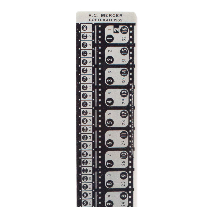 Mercer Ruler 35mm 16mm